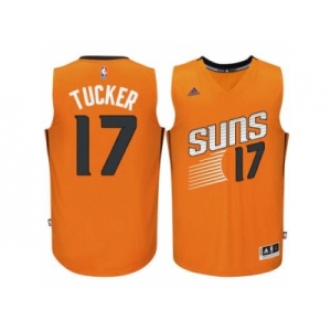 Men's Phoenix Suns #17 P.J. Tucker adidas Orange Swingman Alternate Jersey