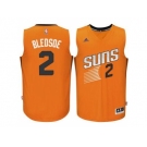 Men's Phoenix Suns #2 Eric Bledsoe adidas Orange Swingman climacool Jersey