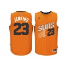 Men's Phoenix Suns #23 John Jenkins adidas Orange Swingman Alternate Jersey