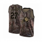 Men's Phoenix Suns #27 Jevon Carter Swingman Camo Realtree Collection Basketball Jersey