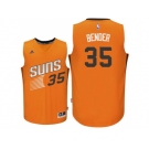 Men's Phoenix Suns #35 Dragan Bender Alternate Orange Swingman Jersey