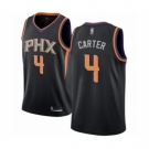 Men's Phoenix Suns #4 Jevon Carter Authentic Black Basketball Jersey Statement Edition