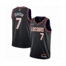 Men's Phoenix Suns #7 Kevin Johnson Swingman Black Basketball Jersey 2019-20 City Edition