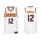 Nike NBA Phoenix Suns #12 T.J. Warren Jersey 2017-18 New Season White Jersey