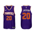 Nike NBA Phoenix Suns #20 Josh Jackson Jersey 2017-18 New Season Purple Jersey