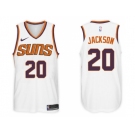 Nike NBA Phoenix Suns #20 Josh Jackson Jersey 2017-18 New Season White Jersey