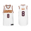 Nike NBA Phoenix Suns #8 Tyler Ulis Jersey 2017-18 New Season White Jersey