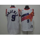 nba phoenix suns #9 majerle white