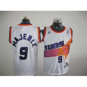 nba phoenix suns #9 majerle white