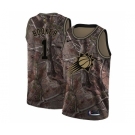 Women's Nike Phoenix Suns #1 Devin Booker Swingman Camo Realtree Collection NBA Jersey