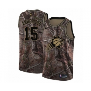 Youth Nike Phoenix Suns #15 Ryan Anderson Swingman Camo Realtree Collection NBA Jersey