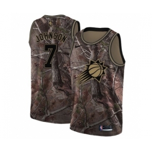 Youth Nike Phoenix Suns #7 Kevin Johnson Swingman Camo Realtree Collection NBA Jersey