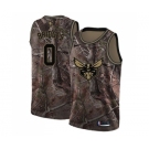 Men's Nike Charlotte Hornets #0 Miles Bridges Swingman Camo Realtree Collection NBA Jersey