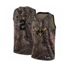 Men's Nike Charlotte Hornets #2 Marvin Williams Swingman Camo Realtree Collection NBA Jersey