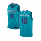 Men's Nike Jordan Charlotte Hornets #10 Michael Carter-Williams Swingman Teal NBA Jersey - Icon Edition