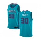 Men's Nike Jordan Charlotte Hornets #30 Dell Curry Swingman Teal NBA Jersey - Icon Edition