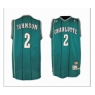 nba new orleans hornets #2 johnson green[stripe fans edition]