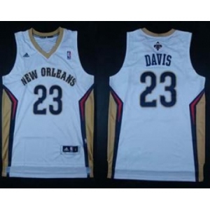nba new orleans hornets #23 anthony davis white[revolution 30 swingman]