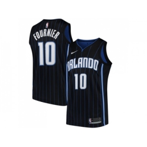 Men Nike Orlando Magic #10 Evan Fournier Black NBA Swingman Statement Edition Jersey
