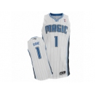 Men's Adidas Orlando Magic #1 Jonathan Isaac Authentic White Home NBA Jersey