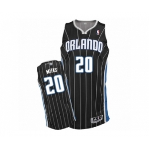 Men's Adidas Orlando Magic #20 Jodie Meeks Authentic Black Alternate NBA Jersey