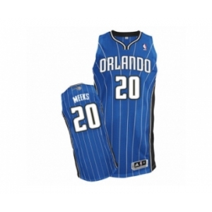 Men's Adidas Orlando Magic #20 Jodie Meeks Authentic Royal Blue Road NBA Jersey