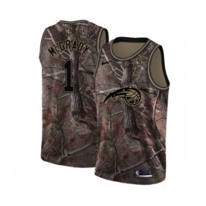 Men's Nike Orlando Magic #1 Tracy Mcgrady Swingman Camo Realtree Collection NBA Jersey