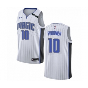 Men's Nike Orlando Magic #10 Evan Fournier Swingman NBA Jersey - Association Edition