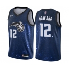 Men's Nike Orlando Magic #12 Dwight Howard Swingman Blue NBA Jersey - City Edition