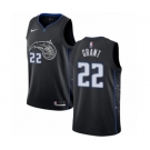 Men's Nike Orlando Magic #22 Jerian Grant Swingman Black NBA Jersey - City Edition