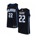 Men's Nike Orlando Magic #22 Jerian Grant Swingman Black NBA Jersey Statement Edition