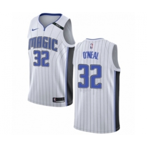 Men's Nike Orlando Magic #32 Shaquille O'Neal Swingman NBA Jersey - Association Edition