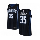 Men's Nike Orlando Magic #35 Melvin Frazier Authentic Black NBA Jersey Statement Edition