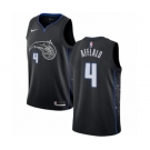 Men's Nike Orlando Magic #4 Arron Afflalo Swingman Black NBA Jersey - City Edition