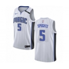 Men's Nike Orlando Magic #5 Marreese Speights Swingman NBA Jersey - Association Edition