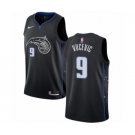 Men's Nike Orlando Magic #9 Nikola Vucevic Swingman Black NBA Jersey - City Edition