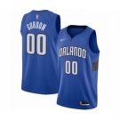 Men's Orlando Magic #00 Aaron Gordon Authentic Blue Finished Basketball Jersey - Statement Edition