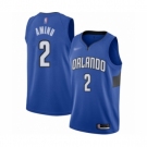 Men's Orlando Magic #2 Al-Farouq Aminu Authentic Blue Finished Basketball Jersey - Statement Edition