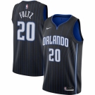 Men's Orlando Magic #20 Markelle Fultz Nike Black 2020-21 Swingman Jersey