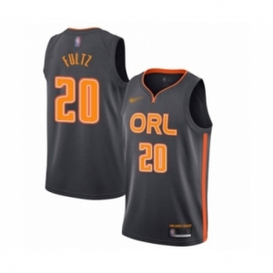 Men's Orlando Magic #20 Markelle Fultz Swingman Charcoal Basketball Jersey 2019-20 City Edition