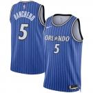 Men's Orlando Magic #5 Paolo Banchero Blue 2025 Icon Edition Stitched Basketball Jersey
