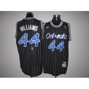 Mitchell And Ness Magic #44 Jason Williams Stitched Black Throwback NBA Jersey