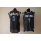 nba orlando magic #1 hardaway black(fans edition)