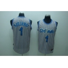 nba orlando magic #1 hardaway grey(fans edition)