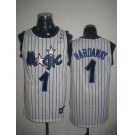 nba orlando magic #1 hardaway white