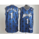 nba orlando magic #1 mcgrady blue[mcgrady] 星星