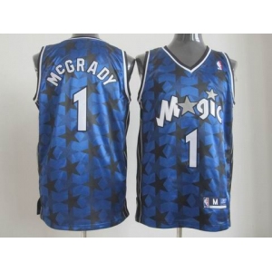 nba orlando magic #1 mcgrady blue[mcgrady] 星星