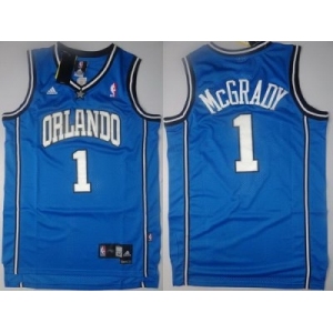 nba orlando magic #1 tracy mcgrady blue (swingman)