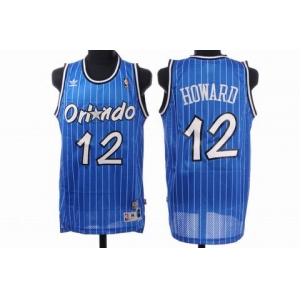 nba orlando magic #12 howard blue strip(fans edition)