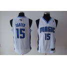 nba orlando magic #15 carter white